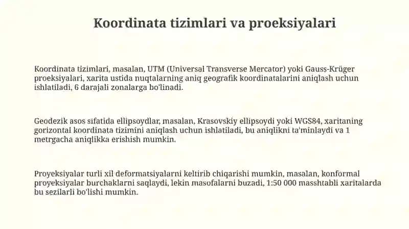 Topografik kartalarning nomenklaturasi 3