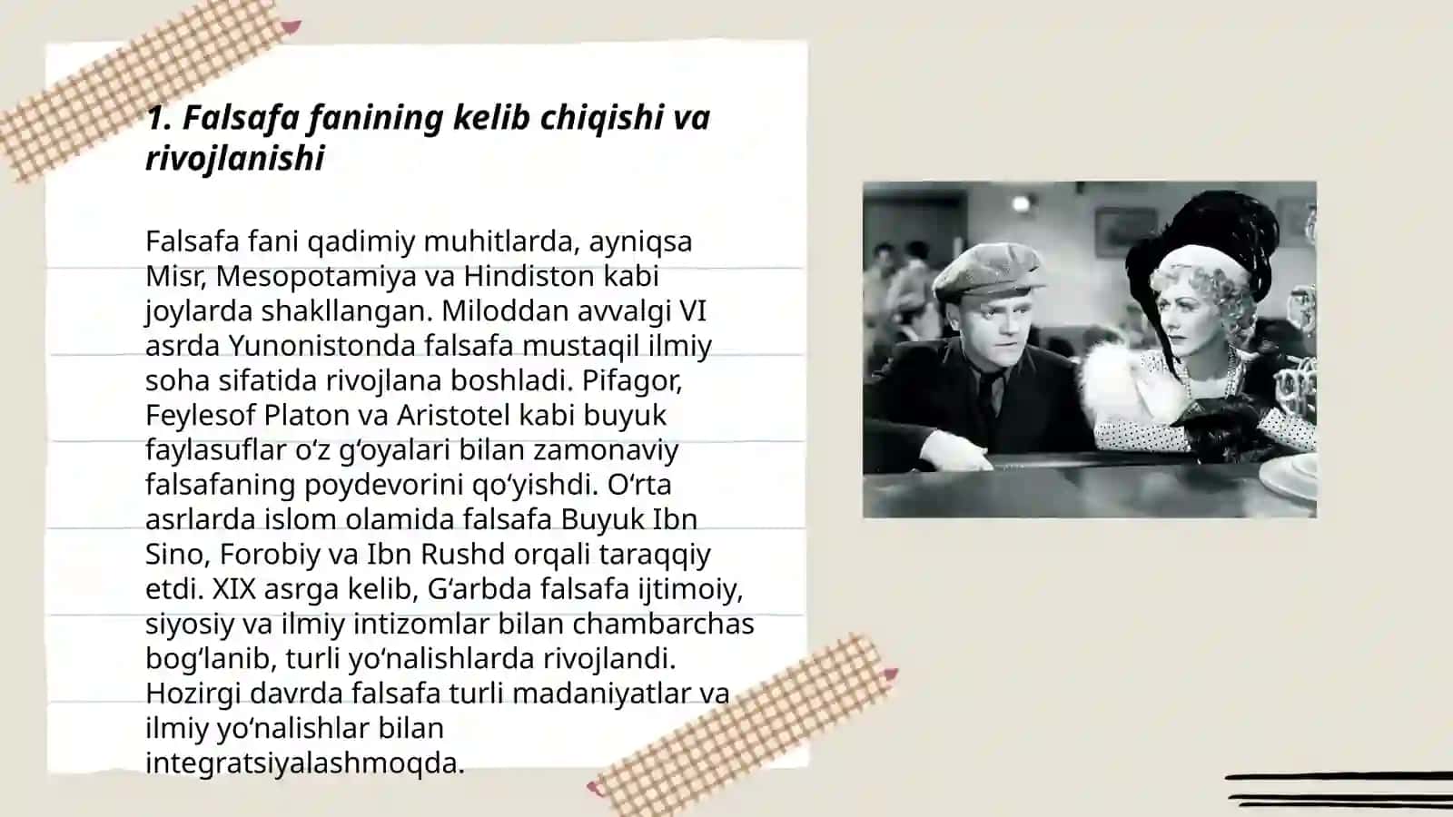 Falsafa fani va uning jamiyatdagi oʻrni 3