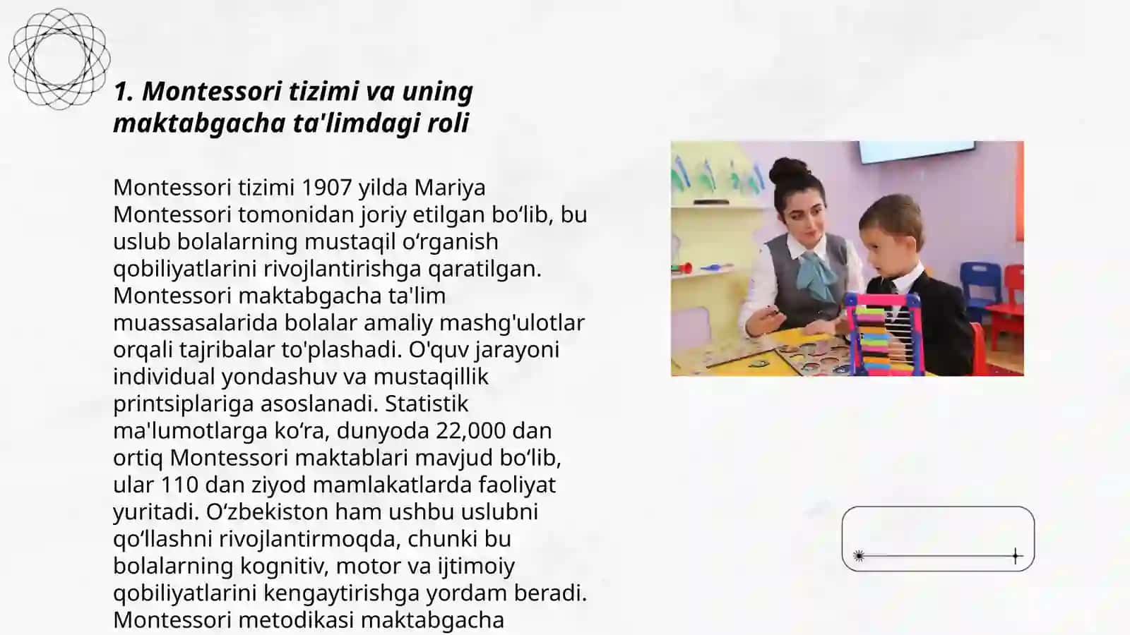 Maktabgacha ta'limga oid xalqaro tajribalar va dasturlar 3