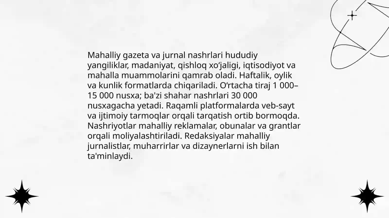 Mahalliy ommaviy mahsulotlar 3