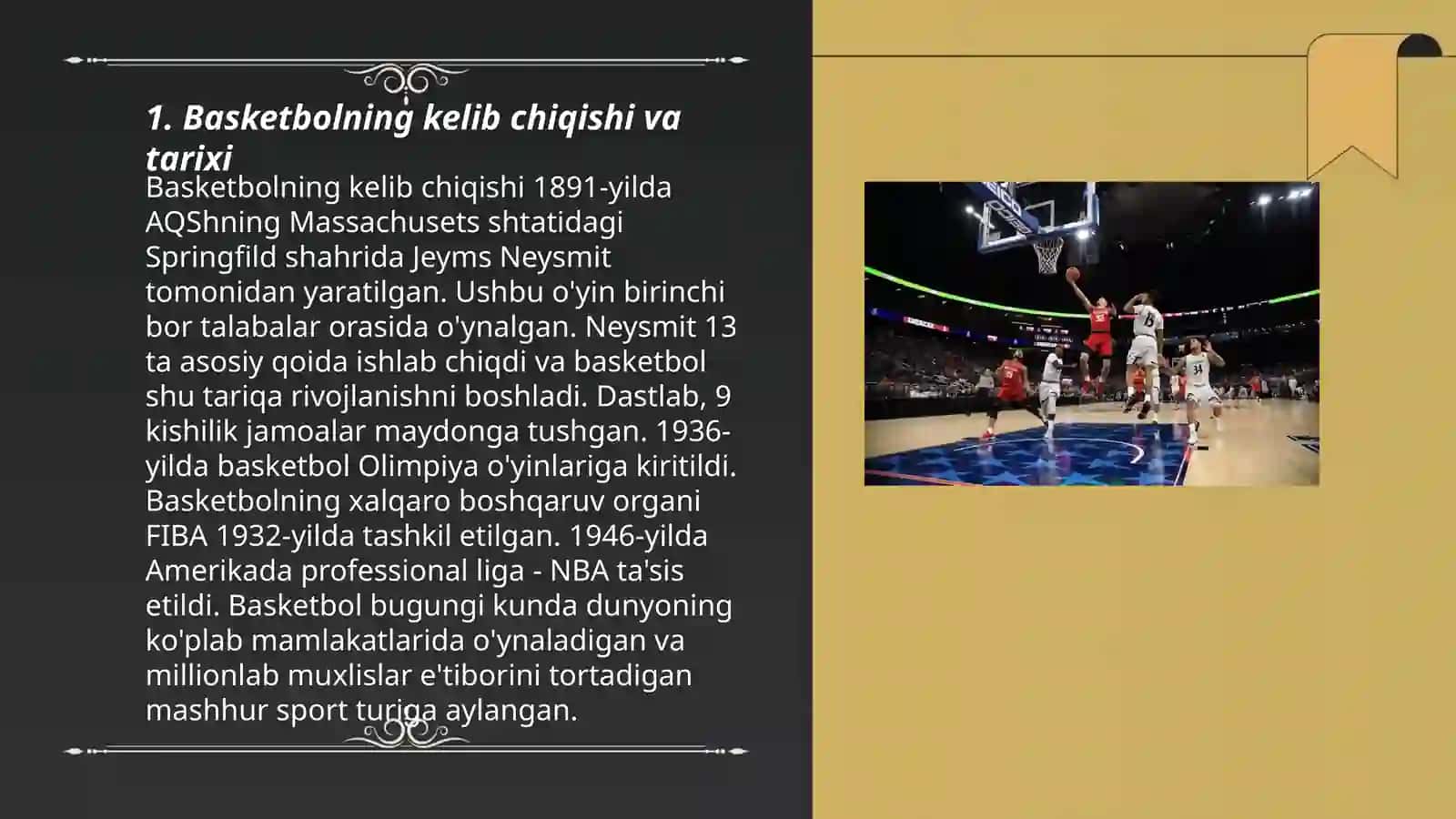 Baskedbolning rivojlanish bosqichlari 3