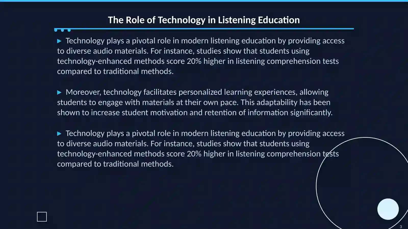 Modern Technologies in Teaching Listening 3