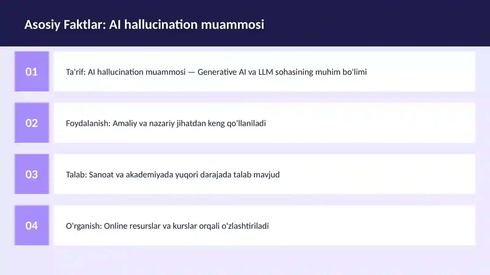 AI hallucination muammosi 3