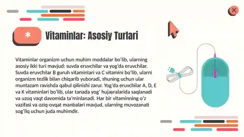 Vitaminlar va ularni organizm uchun ahamiyati 3