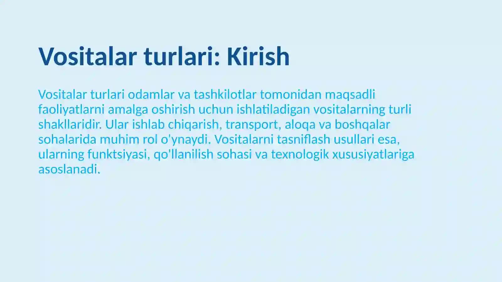 ASOSIY VOSITALARNI HISOBGA OLISH 3