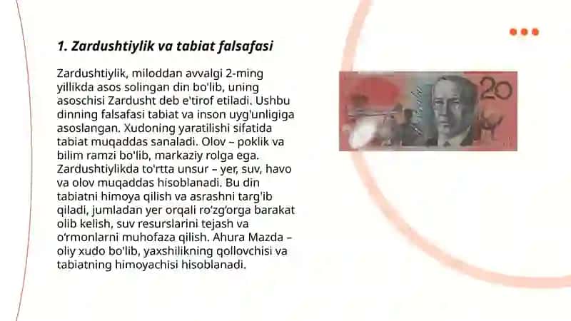 Zardushtiylikda tabiatning ulug‘lanishi 3