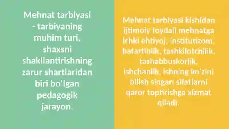 Mehnat Tarbiyasi 3
