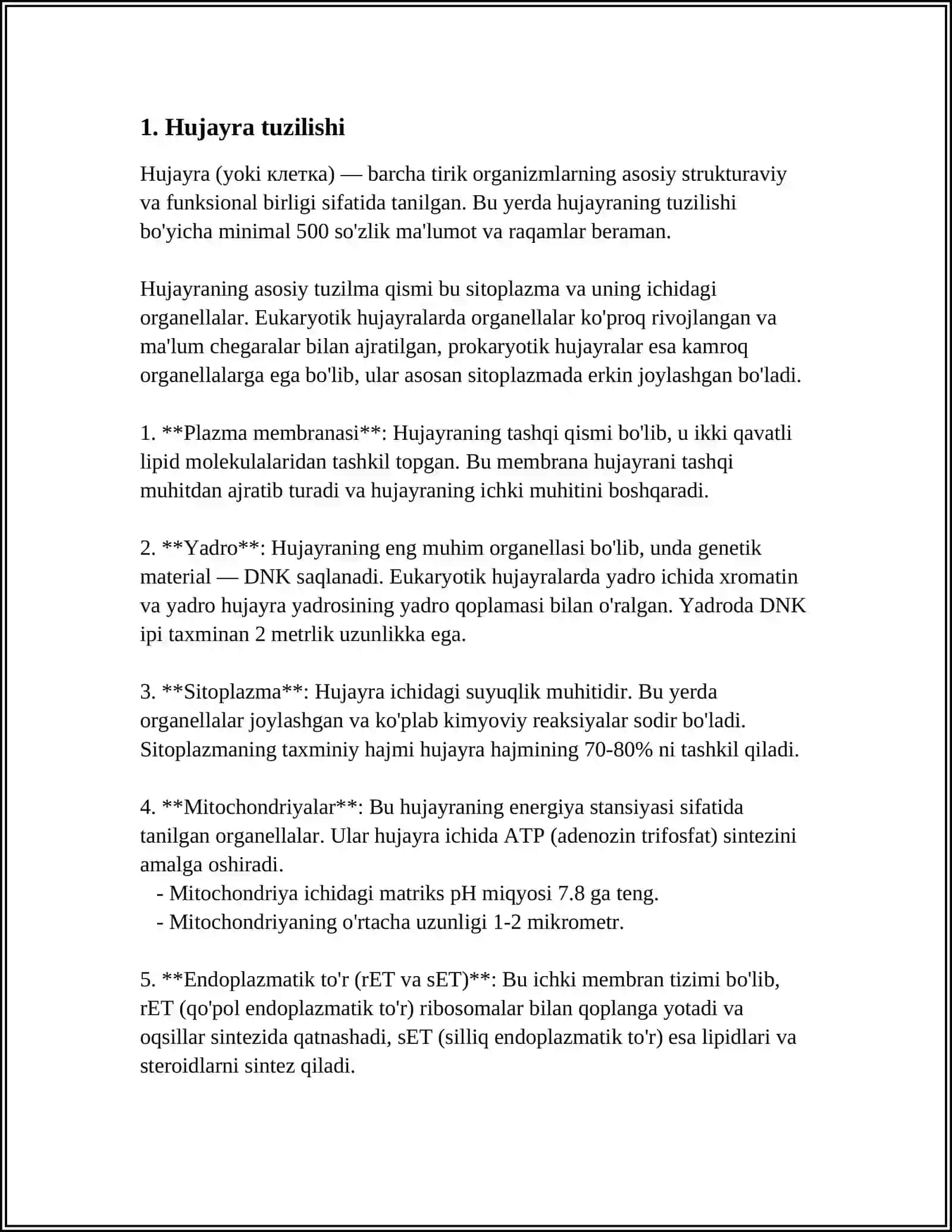 HUJAYRA BIOLOGIYASI 3
