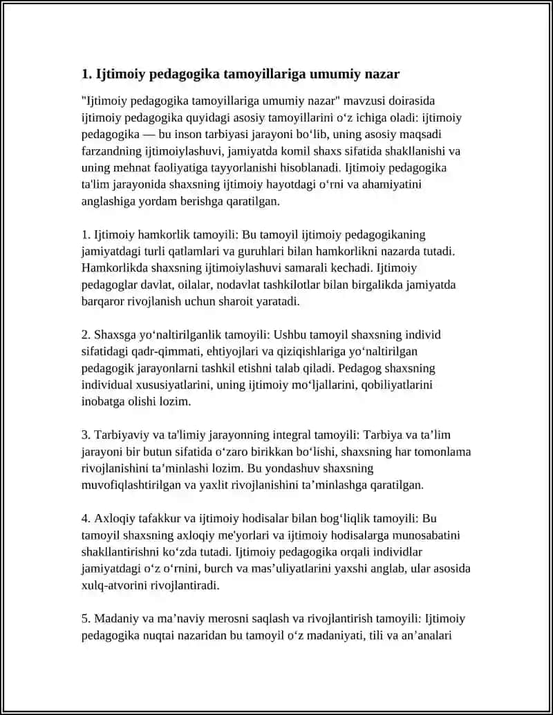 IJTIMOIY PEDAGOGIKA TAMOILARI 3
