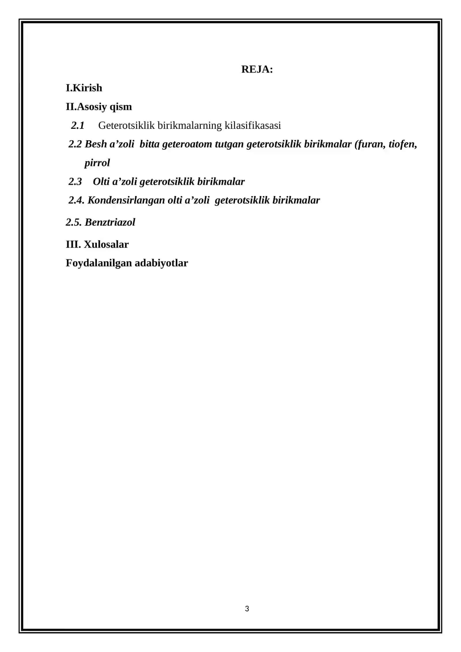 Benztriazol va uning xosilalari 3