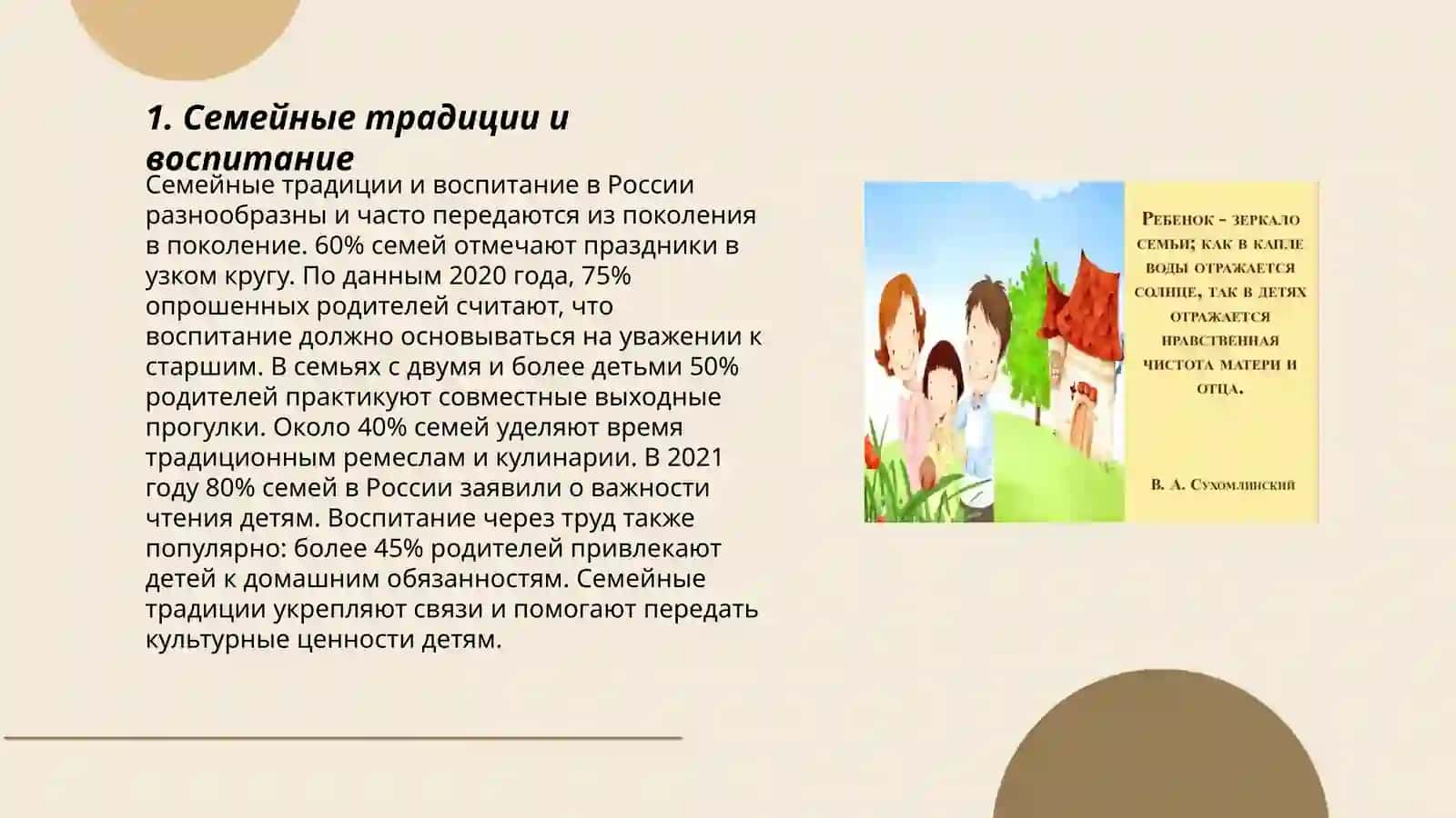 Воспитание человека - зеркало семьи 3