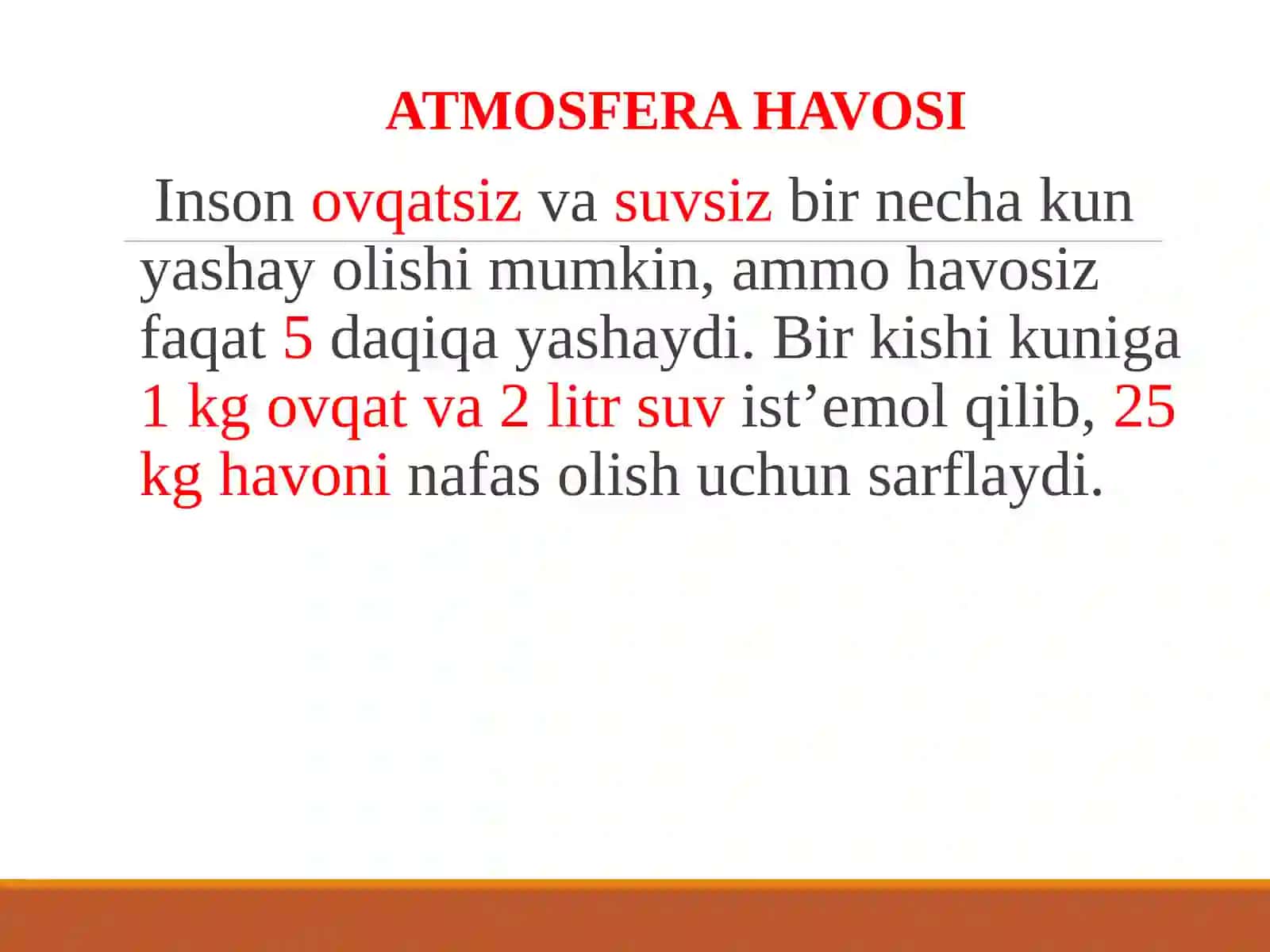 atmosfera va uni muhofaza qilish 3