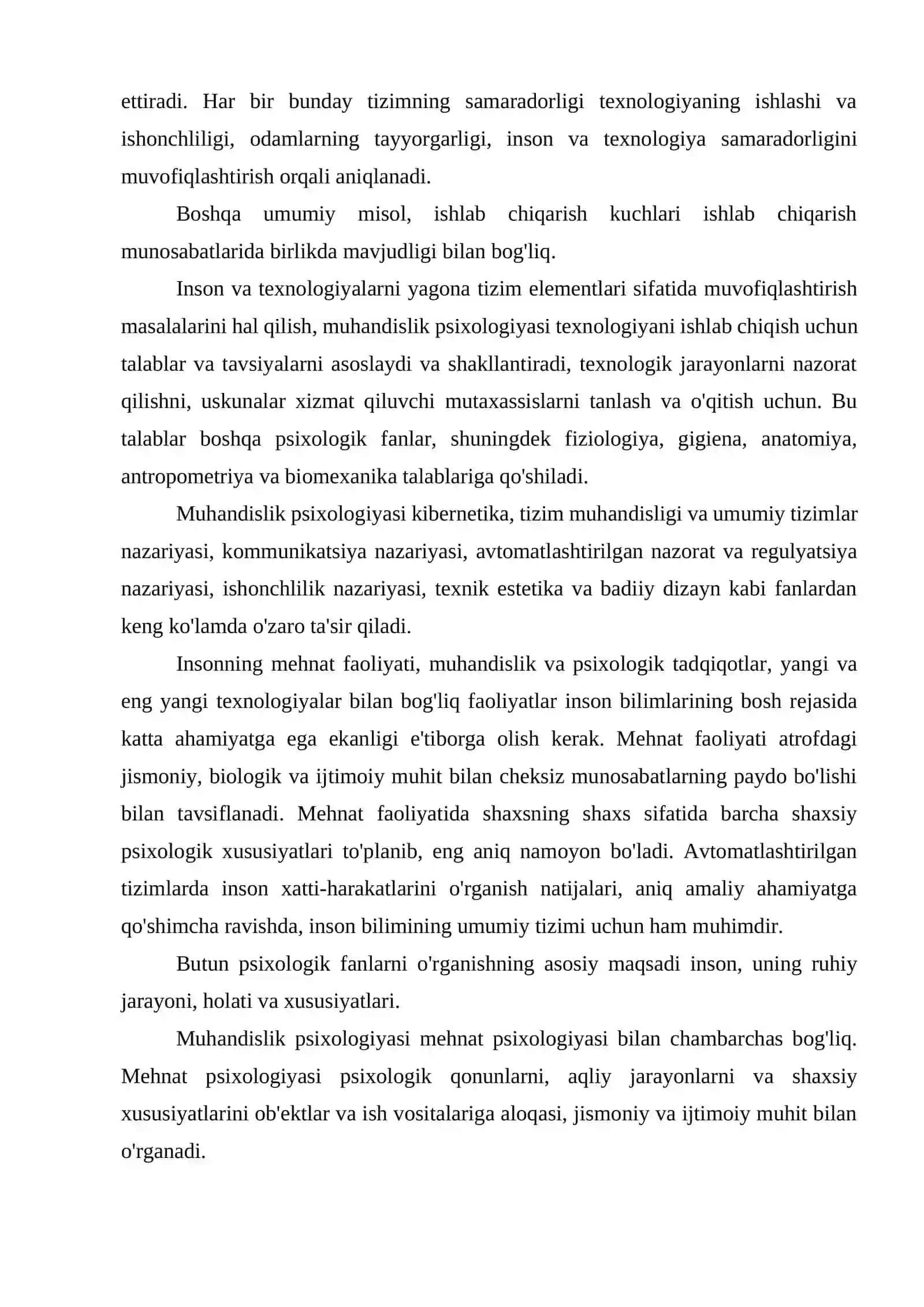 Mehnat va muhandislik psixologiyasining funksiyalari 3