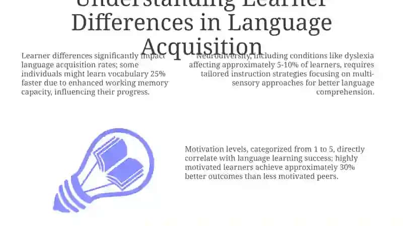 Understanding Learner Differences in Language Acquisition 3