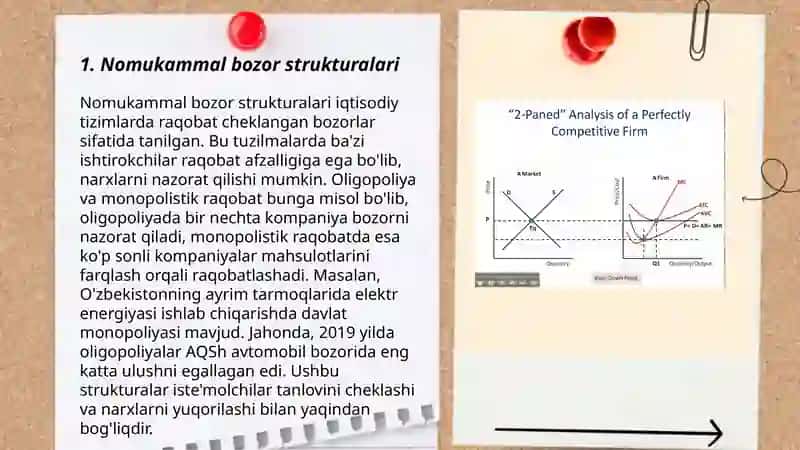 Nomukammal bozor raqobati nazariyalari 3