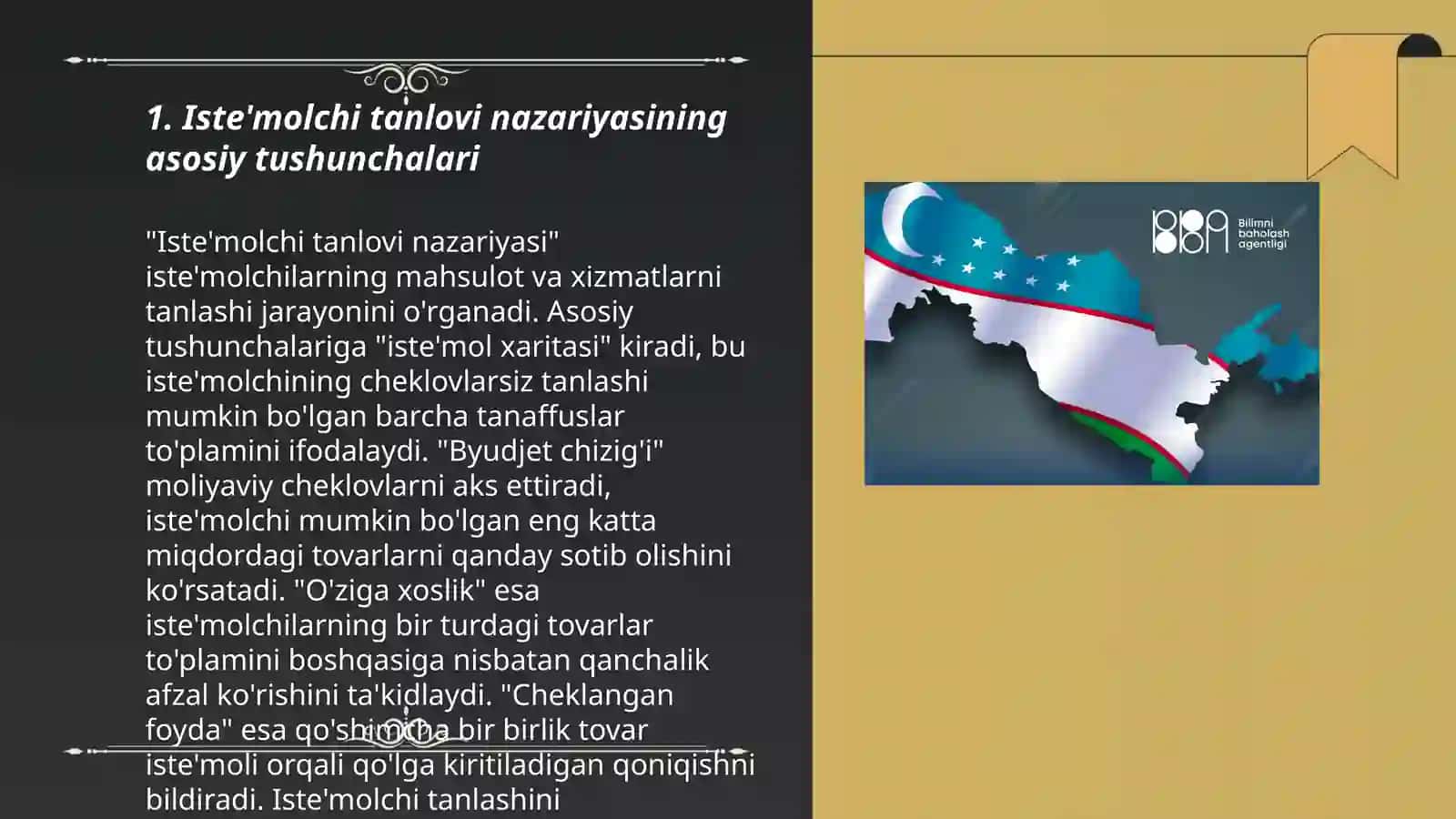 Iste'molchi tanlovi nazaryasi 3