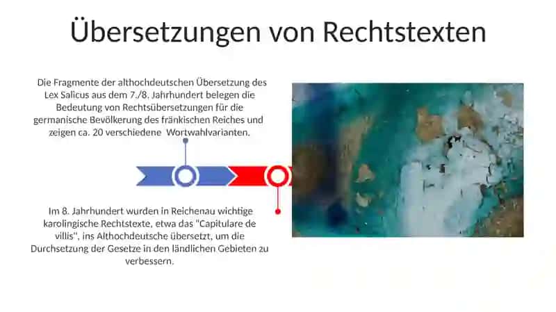 Die Rolle der Übersetzungen im Althochdeutschen 3