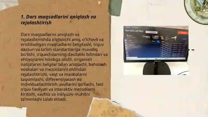 Ochiq dars oʼtkazishda oʼqituvchidan nimalar talab etiladi 3