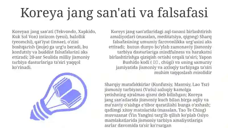 Koreya jang san'ati va falsafasi 3