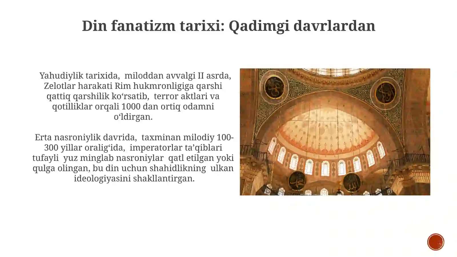 Dinij g'ayratparastlik, ekstremizm va terrorizm tarixi 3