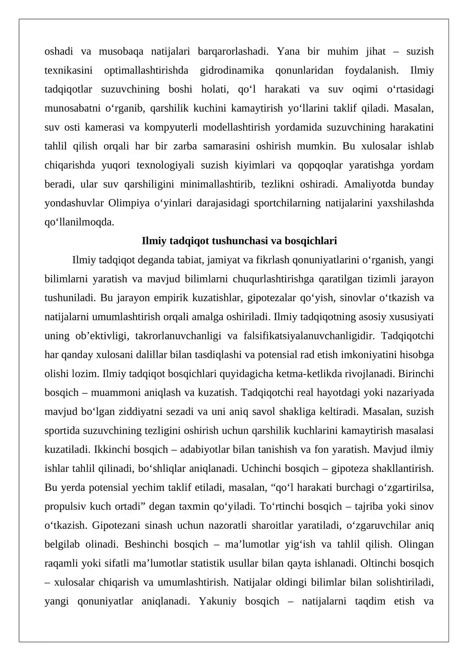 Ilmiy va ishlab chiqarish xulosalarini shakllantirish 3