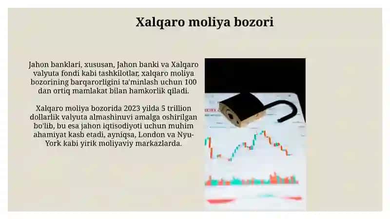 Moliya bozori va ularning turlari 3