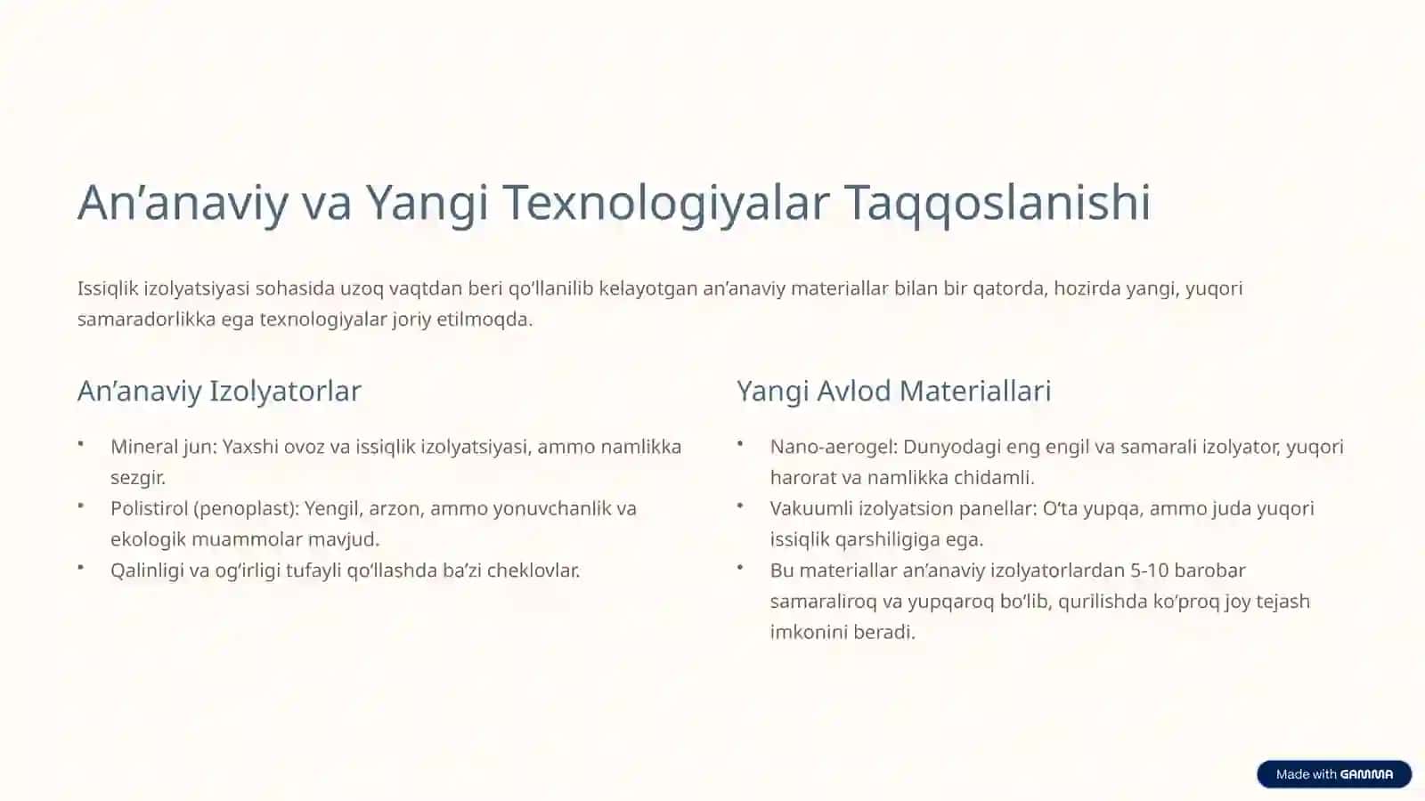 Yangi Avlod Issiqlikdan Himoya Qilish Vositalari 3