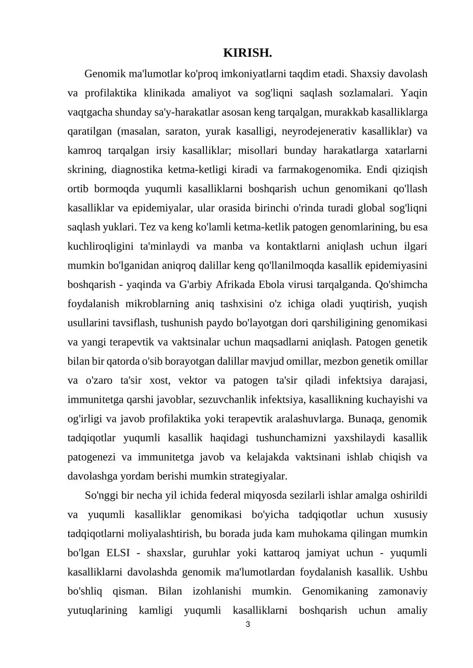 Tibbiyot genomikasi 3