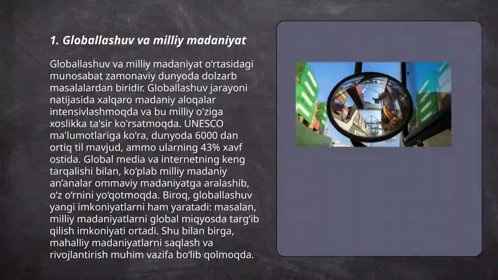 Glaballashuv yangi falsafiy mazmun sfatida 3