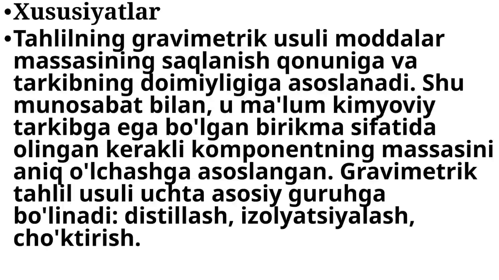 Gravimetrikusuldapreparatetarkibidagitemir (II)miqdorinianiqlash 3