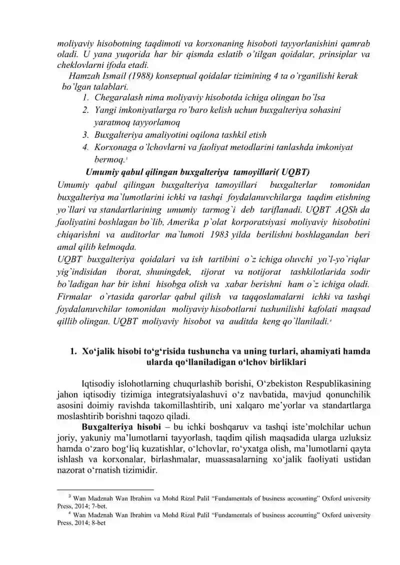 “Buxgalteriya hisobi” faniga kirish 3