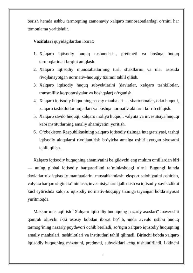 Xalqaro iqtisodiy huquq 3