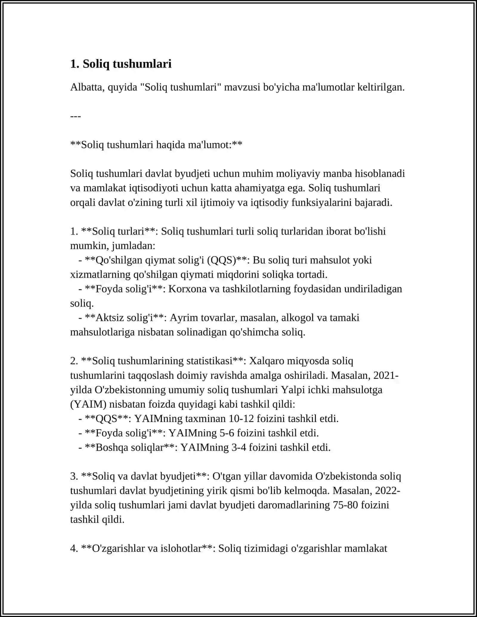 Soliq tushumlari 3
