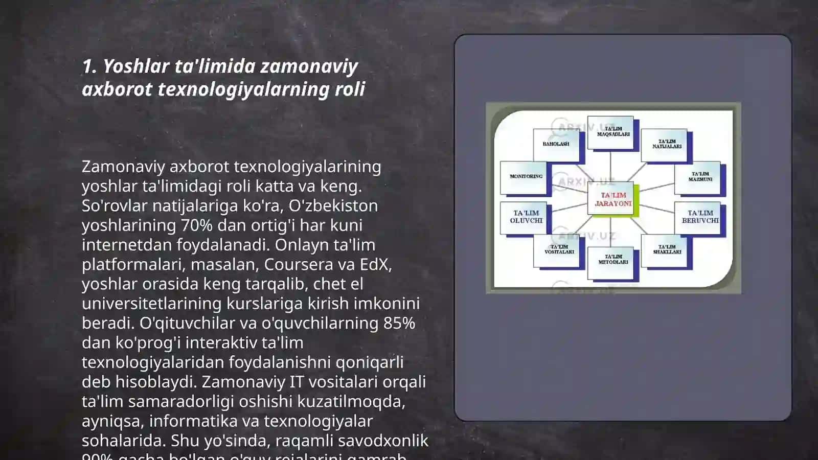 Yoshlar ta lim-tarbiyasida zamonaviy axborot texnologiyalarning o'rni va ahamiyati 3