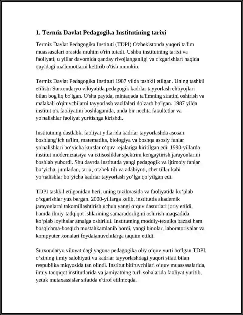 Termiz Davlat Pedagogika Instituti 3