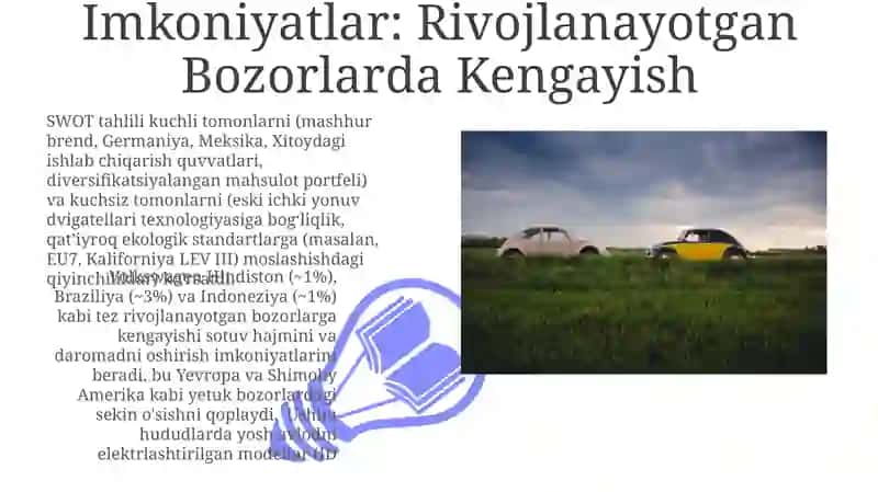 Volkswagen SWOT taxlil 3
