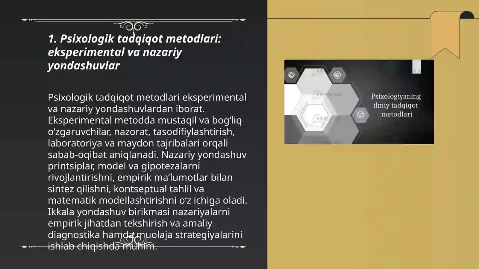 Psihalogiyaning tadqiqot metodlari va tarmoqlari 3
