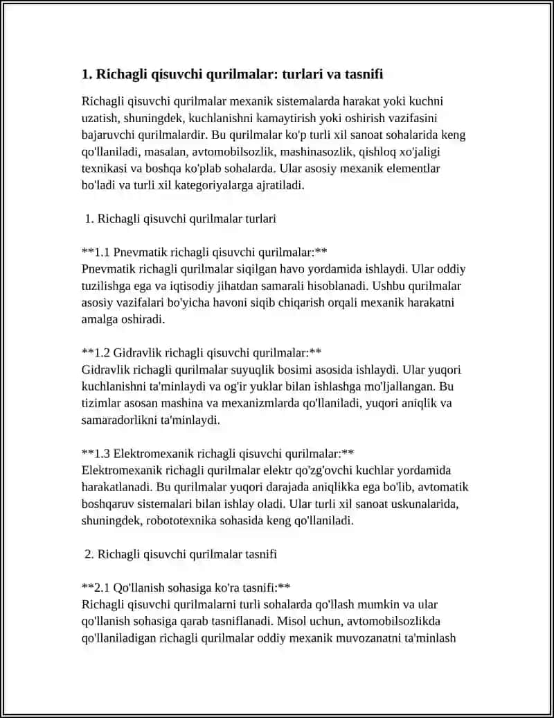 Richagli qisuvchi qurilmalar 3