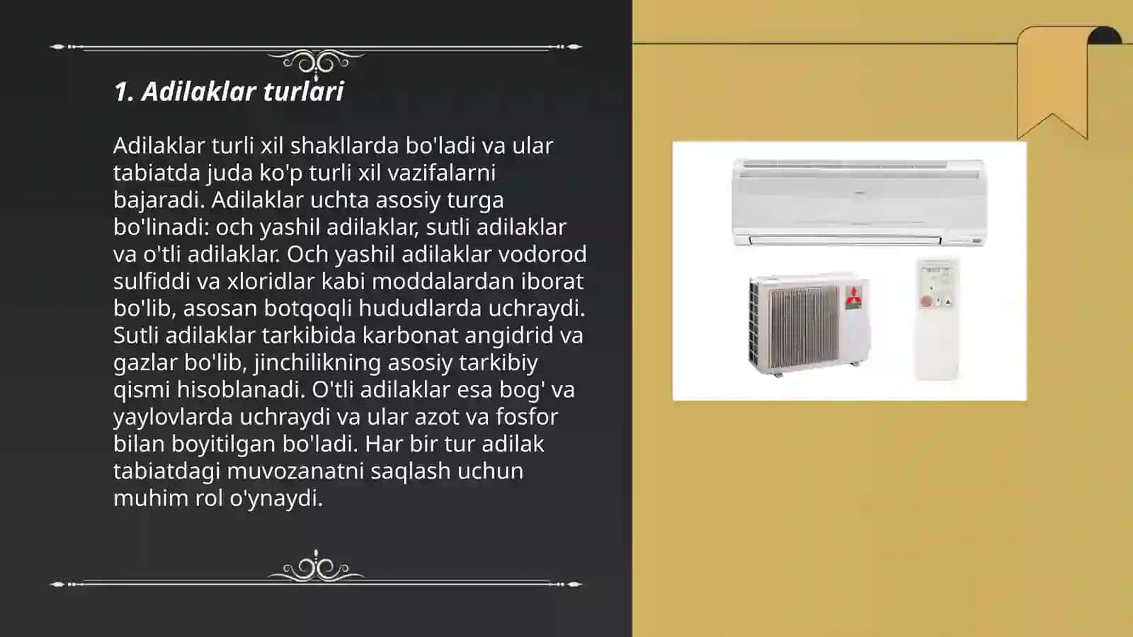 Adilak va kompesatorlar 3