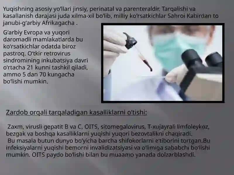 Qonquyishpaytida infeksion asoratlar 3