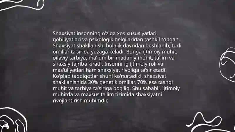 Shaxsning psixologik xususiyatlari 3