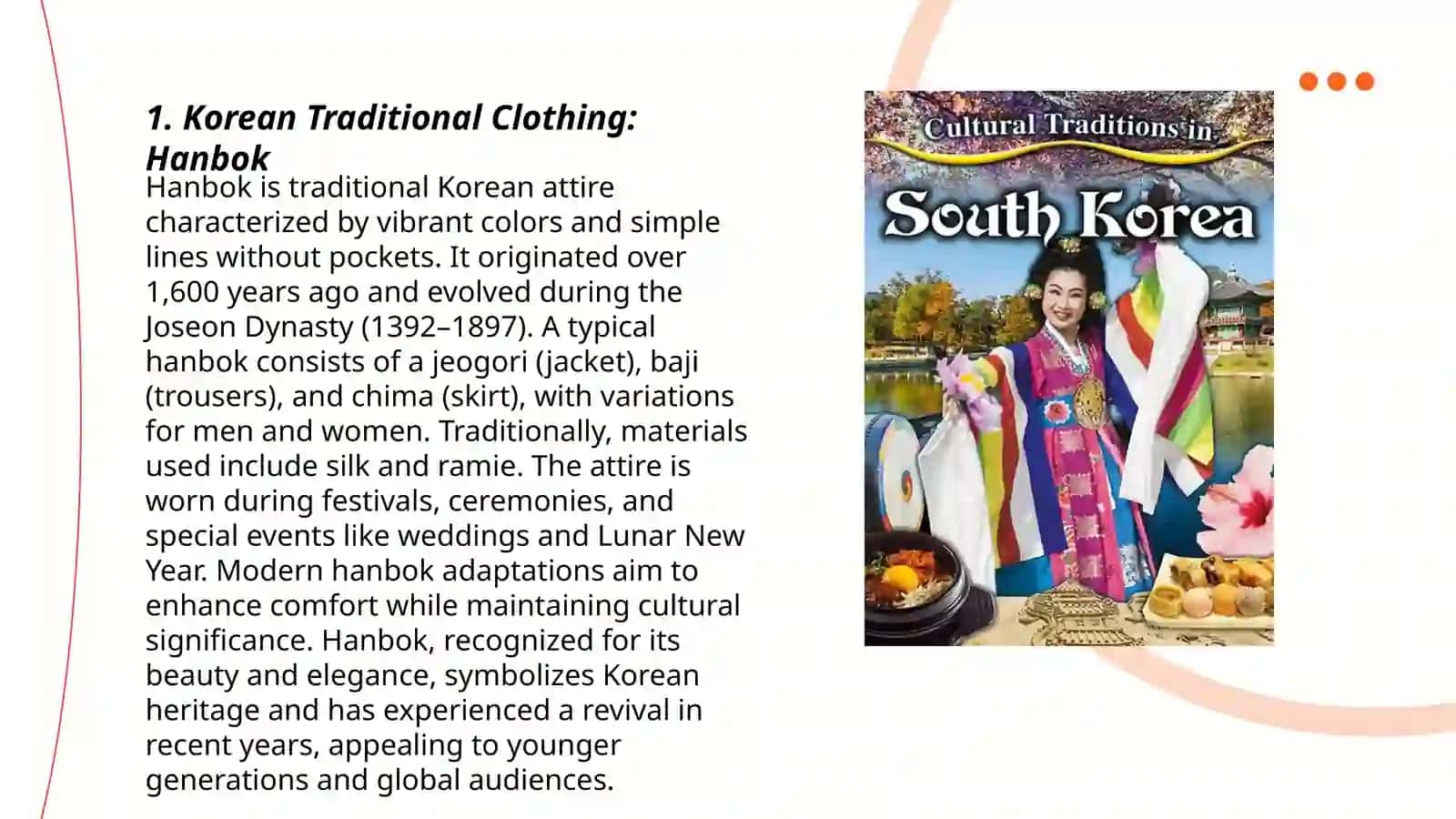 Korean Traditional Clothing: Hanbok 3