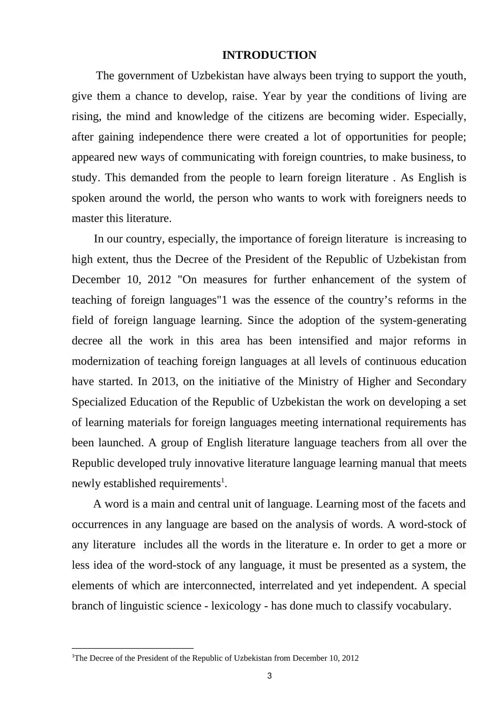 THEME:General information afout English litero ture 3