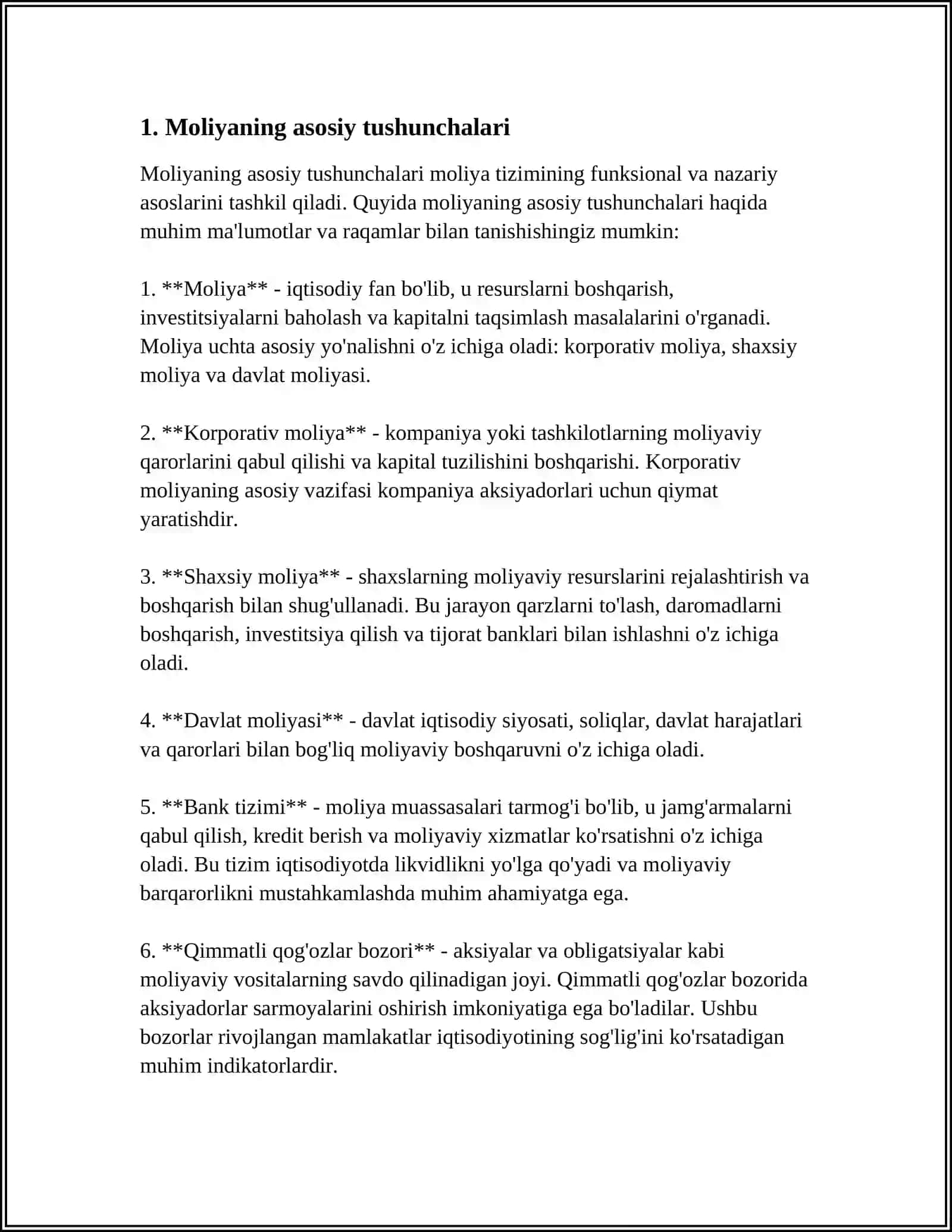 MOLIYA ASOSLARI FANIGA 3