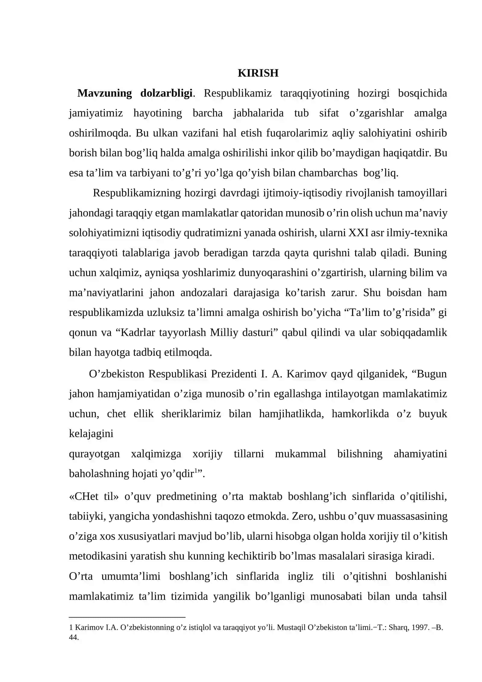 Ingliz Tilida Hikoyalarni O'rgatish Ishlanma Loyihasi 3