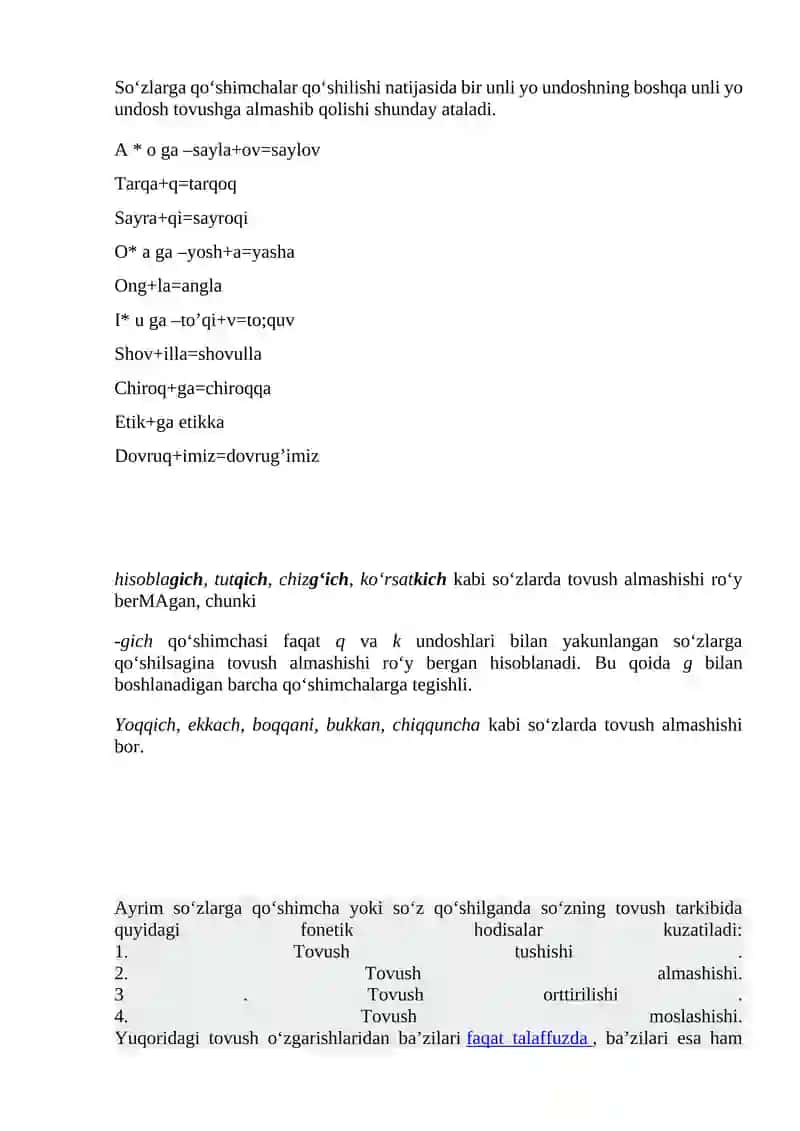 Undosh fonemalar tasnifi 3