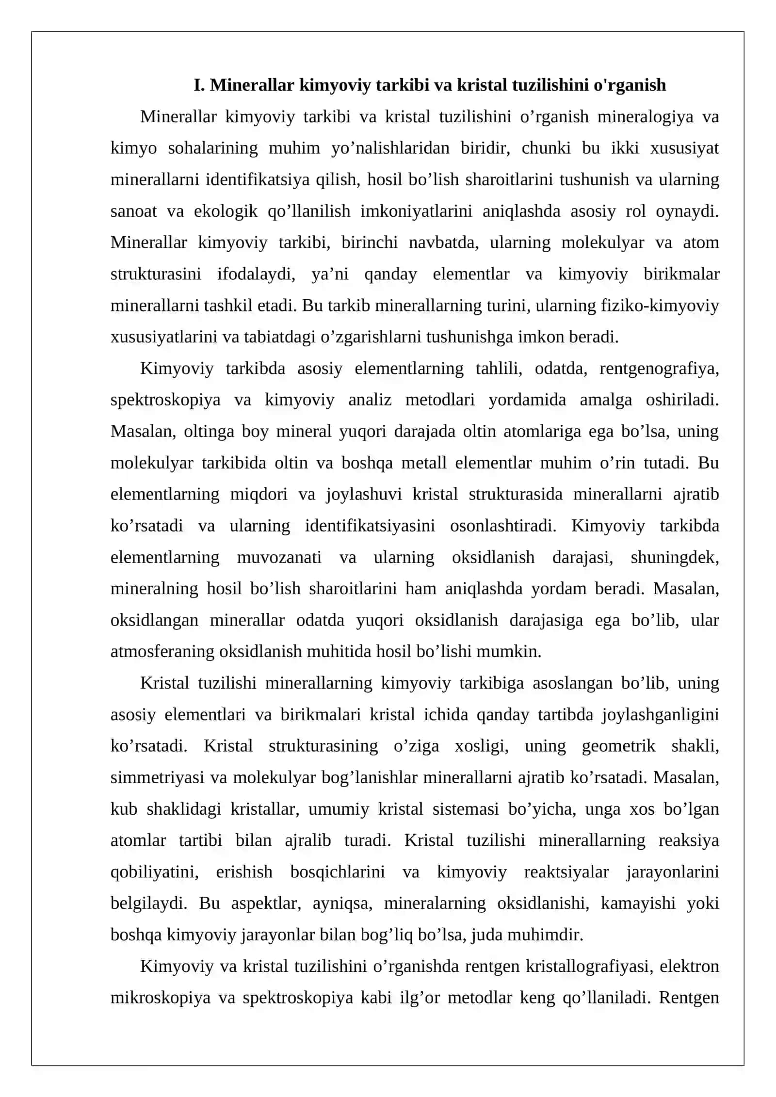 Minerallarning kimyoviy harakteristkasi 3