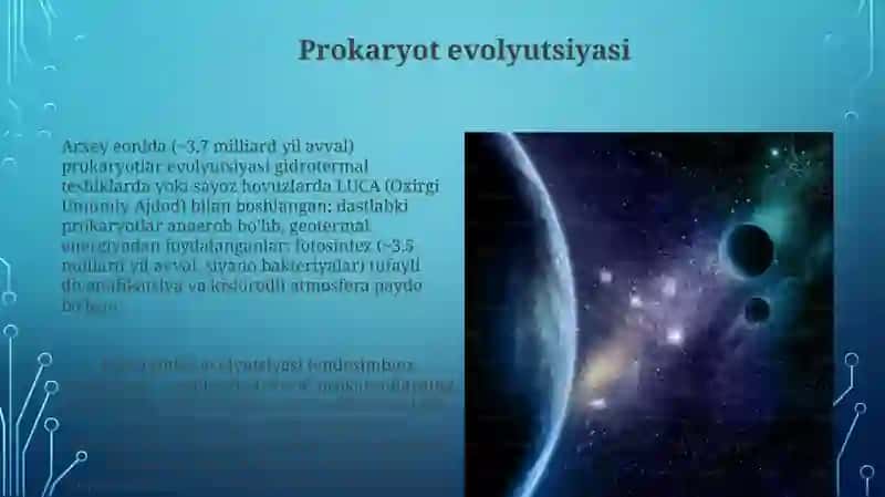 Hayotning evolyutsiyasi 3