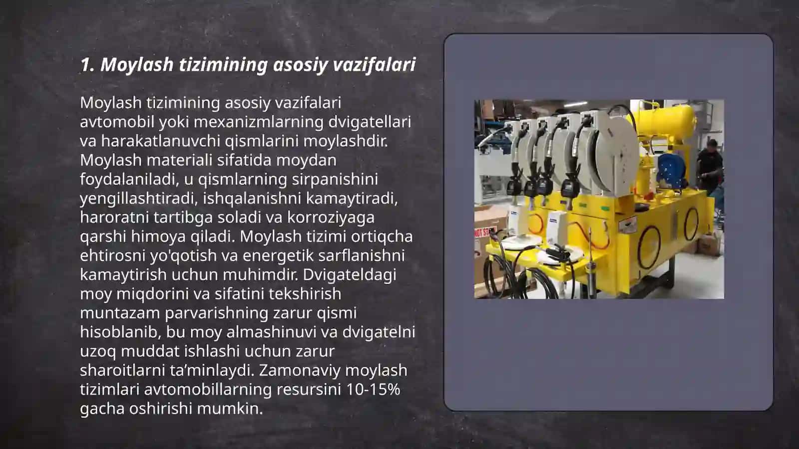 Moylash tizimi 3