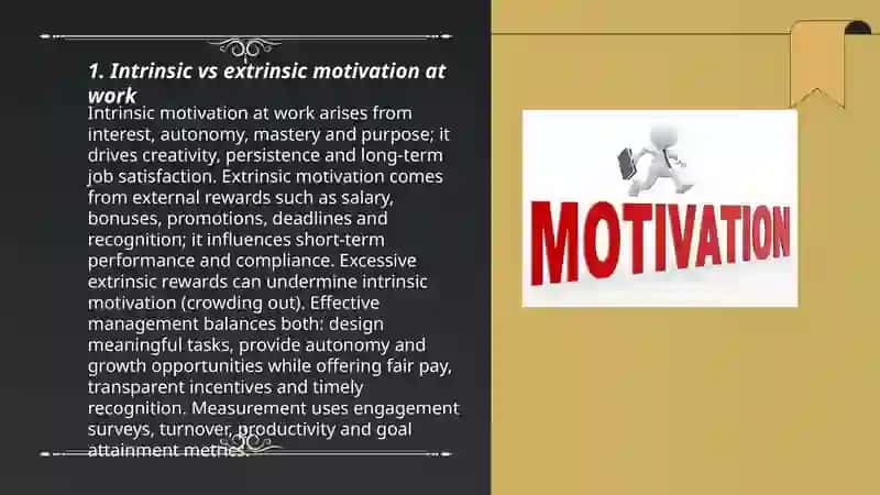 Mativation at work 3